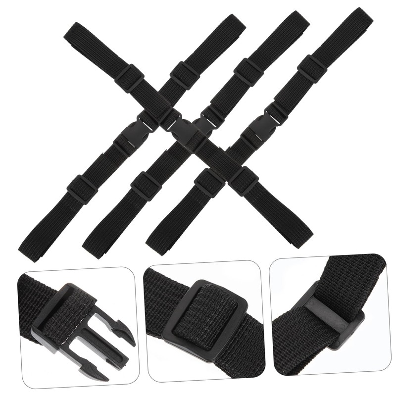 DOITOOL 12pcs Tie Down Straps Heavy Duty Buckle for Securing
