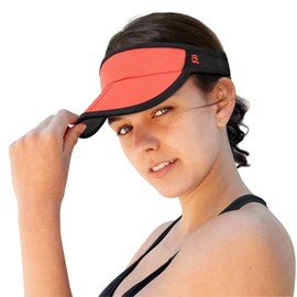 GADIEMKENSD Sun Visors Hats for Women Men Beach Hat Summer Straw Sun hat Fashion Wide Brim Foldable Sombreros para Mujer para Ponytail Caps UV Protection for Running Hiking Football Golf Orange Black