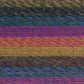 Lion Brand Yarn Ferris Wheel Yarn, Multicolor Yarn for Knitting, Crocheting, and Crafts, 3-Pack, Summer Day