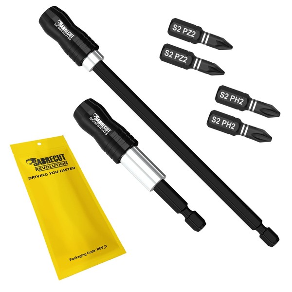 6 Pack SabreCut SCRK8 Magnetic 75mm and 150mm Professional Impact