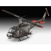 German Rebel 1/100 Bell UH-1H Gunship Plastic Model