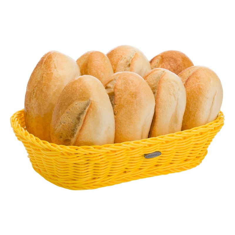 Saleen Multi-Purpose Basket, Suitable for Gastronomy, Rectangular, Plastic Fibre, Dark