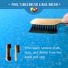 LAKINGO Pool Table Brush Set for Felt, Billiard Table and