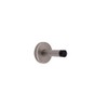 Wall Mounted Straight Door Stop - Brushed Nickel