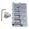 Electric Bass Bridge 5 String Bass Saddle Bridge Thickened Tailpiece