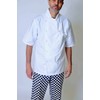 IBEX Professional White Half Sleeves Chef Jacket, Cooks, Restaurant Staff,