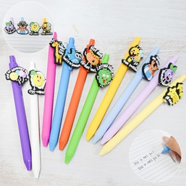 10Pcs Funny Phrase Pens Cute Novelty Gel Pens Aesthetic kawaii Black Ink Pen Ballpoint Pen Accessories for Work Bulk Teacher Student School Office Supplies Birthday Party Favor gifts for Girls Women