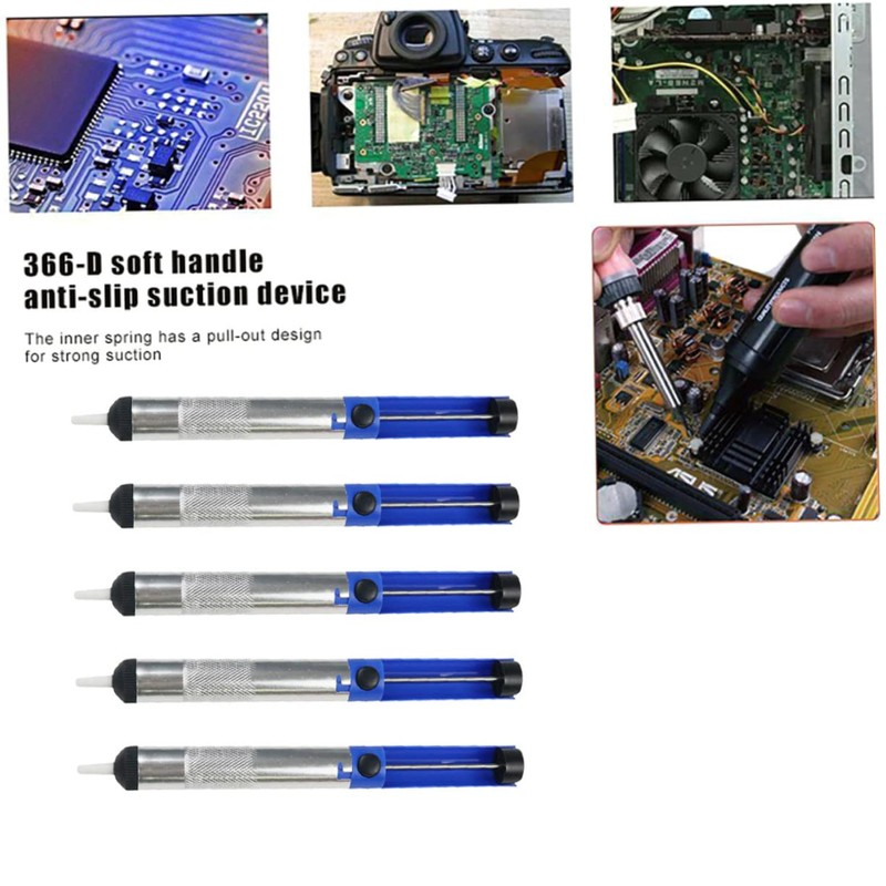 Operitacx 10pcs Solder Sucker Desoldering Pump Kit High Pressure Vacuum