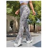 MakeMeChic Women's Leopard Pants Cheetah Print Pants Leggings Y2k High