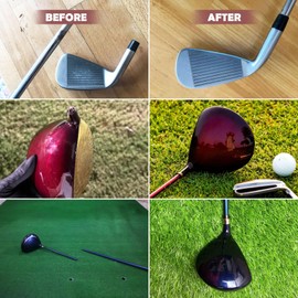 INNOVAYOU Quickly Cure Golf Club Epoxy 2.11oz, Quick Cure Transparent Durable Golf Epoxy, Golf Shaft Epoxy Used to Repair All Golf Clubs, Golf Heads, Drivers, Putters and Irons