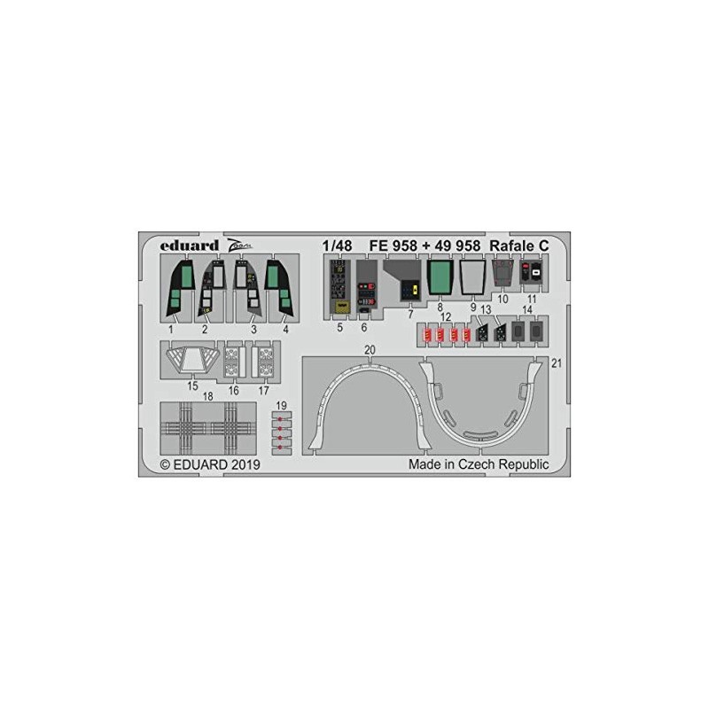 Eduard EDP49958 Photoetch Set, Various