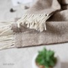 Linen & Cotton Classico Unisex 100% Merino Wool Scarf with