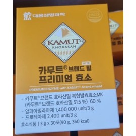 Daewoong Life Science I agree to the use of my personal information for Daewoong Life Science Kamut brand and 6 packs of 30 premium enzymes. / 대웅생명과학 카무트 브랜드 및 프리미엄 효소 30포 6개 개인정보 활용에 동의합니다.