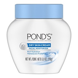 Pond's Dry Skin Cream Facial Moisturizer Rich Hydration For Day & Night - 3.9 Oz