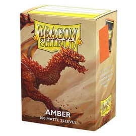 Arcane Tinmen ApS Dragon Shield: Matte - Amber (100)