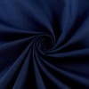 60" Poly Cotton Broadcloth Navy, Fabric by the Yard