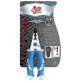 Cuda 7.5 Inch Titanium Bonded Pliers with Nylon Sheath