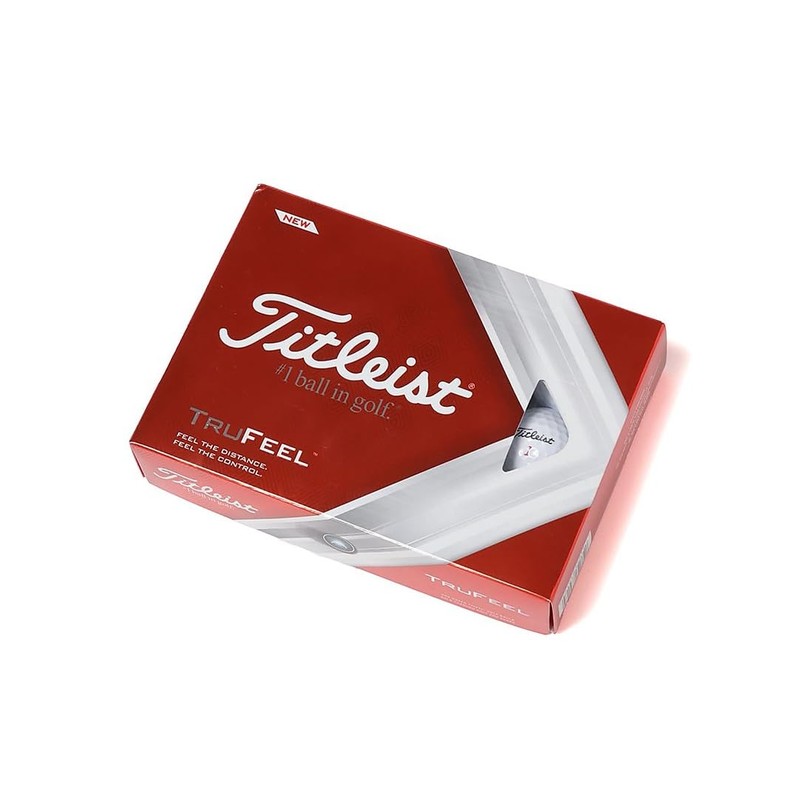 TITLEIST Golf Ball 2022 TRUFEEL Golf Ball, Unisex T6035S-J White