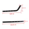 YHDOOR Garage Door Openers Curved Arm, Gray Steel, Powder Coated