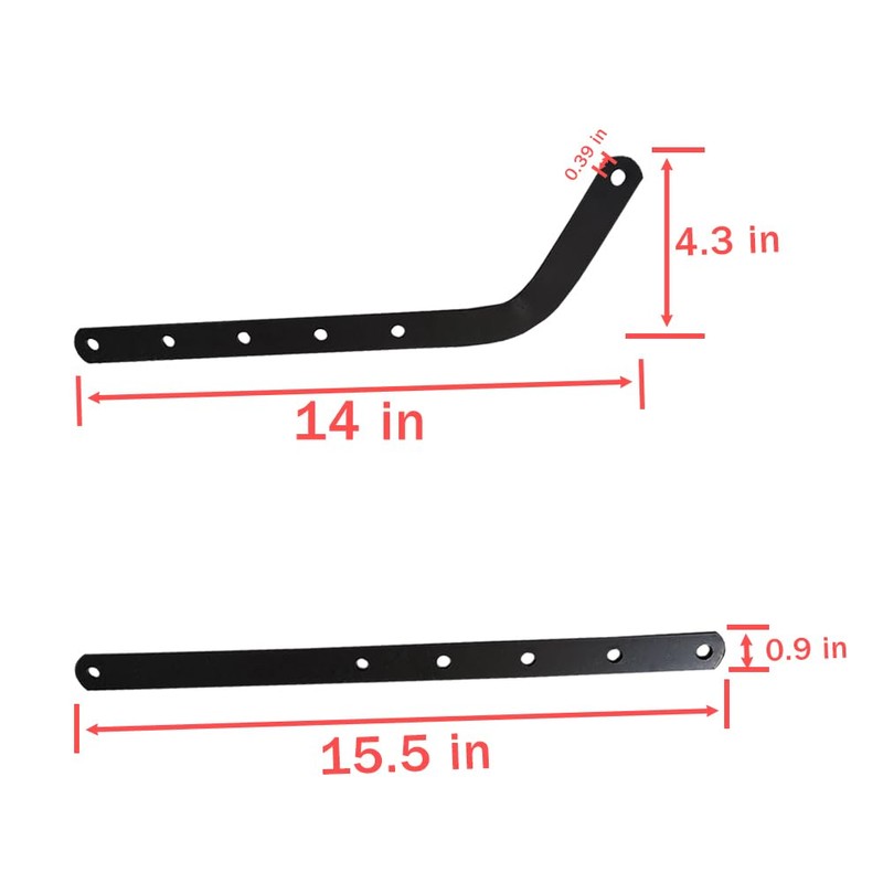 YHDOOR Garage Door Openers Curved Arm, Gray Steel, Powder Coated