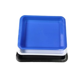 TEYOUYI Hedgehog Litter Box, 3 Pcs Hedgehog Litter Boxes Tray, Plastic Pet Toilet, Small Animal Litter Tray Corner for Guinea Pig Hamster Pig Rabbit Pee (3 Color)