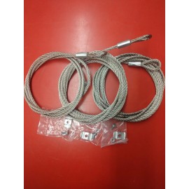Ice Castle (1 set)-Ice Castle Replacement Cable 1/4" Stainless Steel Single Axel Fish House