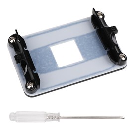 VILHTL AM4 Backplane Motherboard CPU Heatsink Bracket Backplate CPU Fan Cooling Mounting Sheet Plate, Durable Matel Backplane Support Brackets Base Set for AM4 AMD Socket Compatible