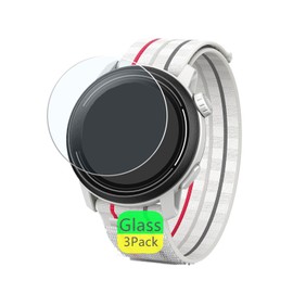 Aemus Compatible for COROS PACE 3 Sport Watch Screen Protector (3 Pack) For Pace 2 / Apex2 Pro Tempered Glass Film HD Anti-Scratch