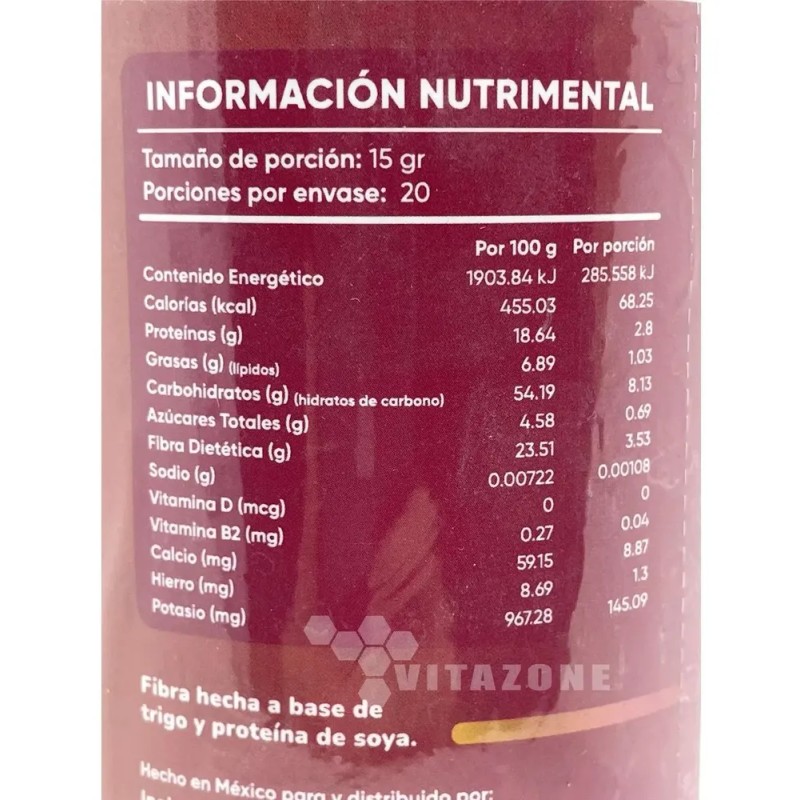 Yeri Fibra 300 Grs Frutos Rojos