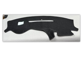 C&R DASH COVERS 2014-2015-2016-2017-2018-2019 Chevy Corvette Dash Cover W/HUD Black Polycarpet