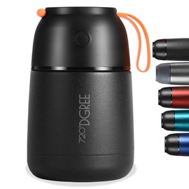 720°DGREE Thermo Food Flask “wunderJar“ - 450ml, 650ml - Premium Stainless Steel Insulated Box - Perfect Insulating Container for Hot Lunch, Baby-Food, Soup, Meal & Outdoor-Dinner - BPA-Free