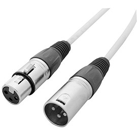 LEDJ CABL206 DMX-Kabel, 3-polig, außen, 2 m, Audio-/Video-Kabel-Montage, 1 Stück