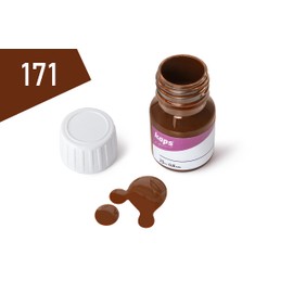 Kaps professional “Super Color” leather paint and “Preparer” for natural leather, synthetics and fabric (25 ml each) for the care and repair of leather shoes, assorted colours - -