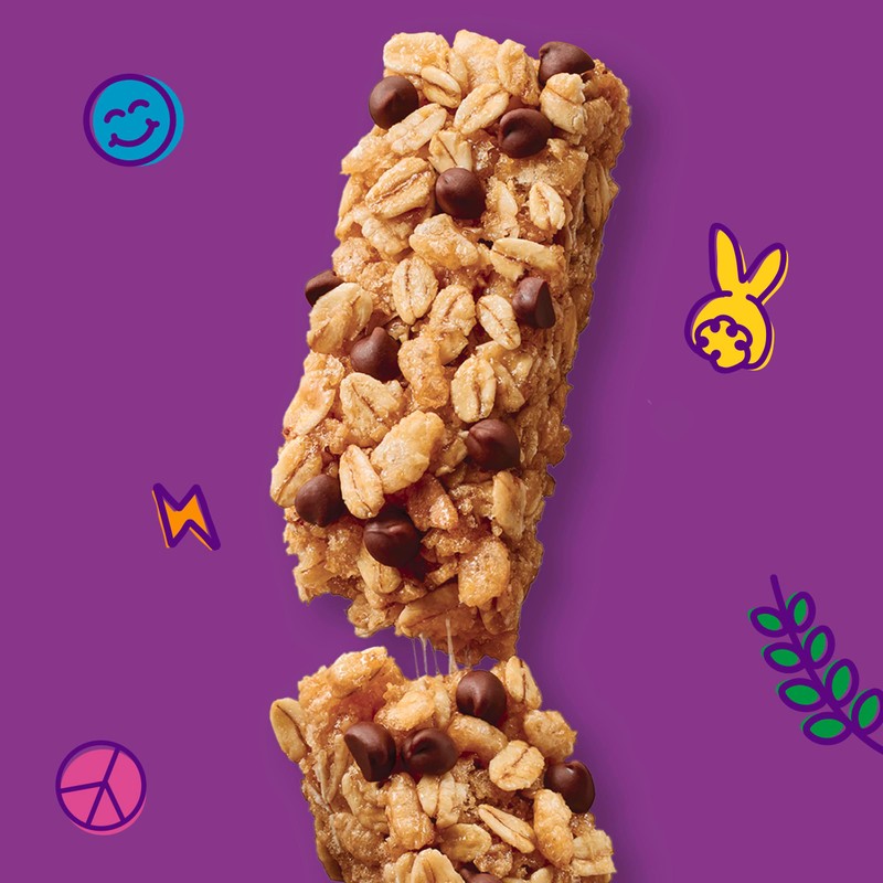 Annie's Organic Chewy Granola Bars, Chocolate Chip, 6 Bars, 5.34