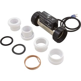 Hydro-Quip Pure Heat 2 inch in-Line Compact 1.5kW Whirlpool Bath Heater PH301-15UP