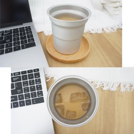 Heluok Aluminum Cups 16 OZ, Eco-Friendly and Recyclable Aluminum Cup, Lightweight Metal Cups, Reusable and Disposable Party Cups, Cold Drinking Coffee Cups - 12 Pieces, Silver