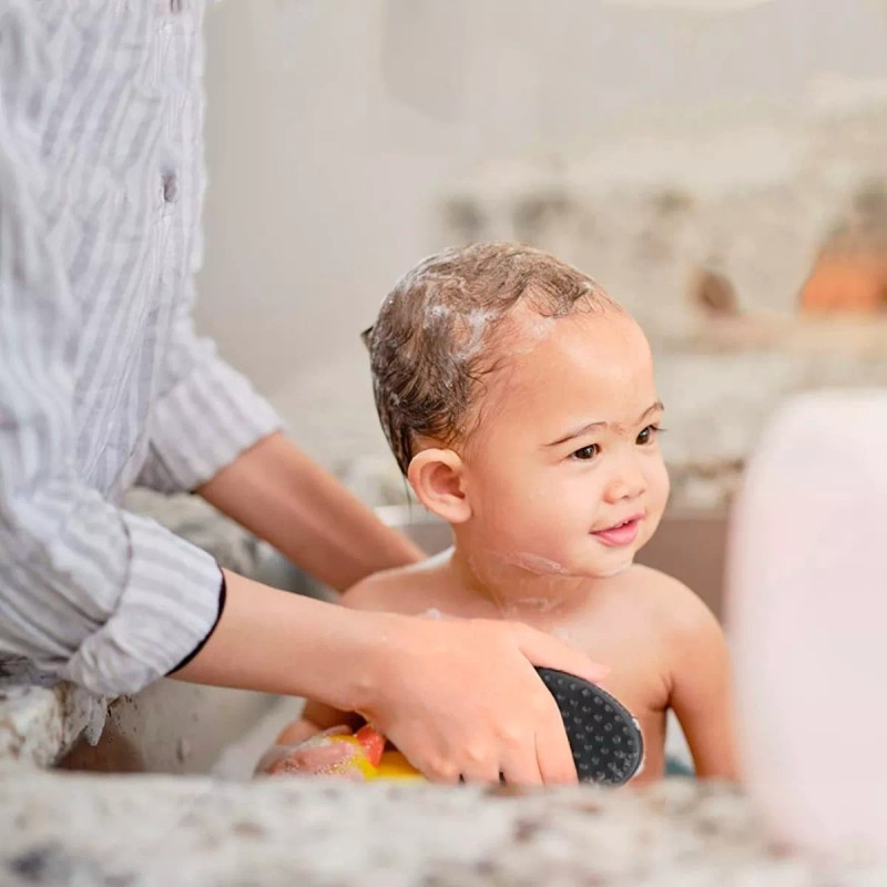 Doble G Cepillo Esponja Corporal De Silicón, Exfoliante Corporal