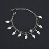 Kercisbeauty Leaf Pendant Ankle Chain Anklet Boho Barefoot Sandal Accessories