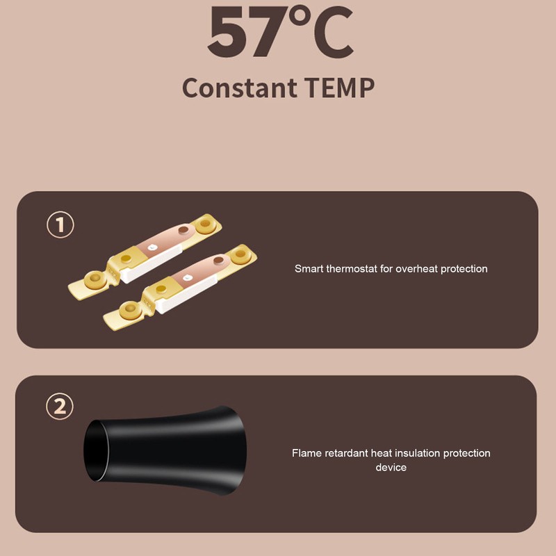 Electric Hair Dryer Adjust Temperature Wind Speed Blow Dryer Hair
