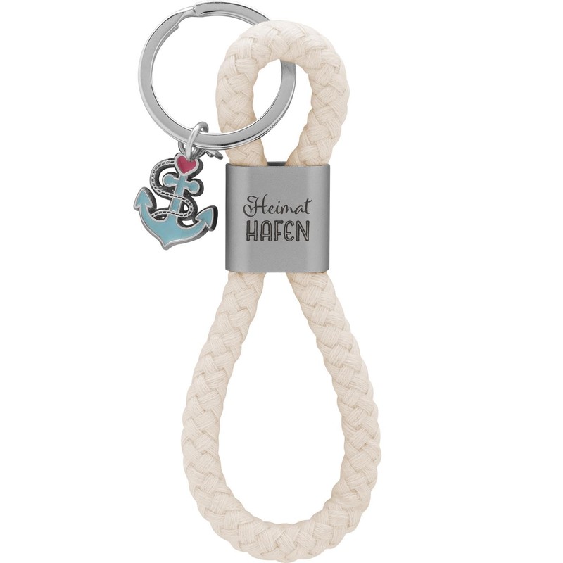GRUSS & CO Key Ring Loop Motif Harbour | Pendant