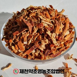 국내산 진피(귤피) 500g 제천약초영농조합 Domestic Dried Citrus Peel (Tangerine Peel) 500g Jecheon Herbal Farming Cooperative