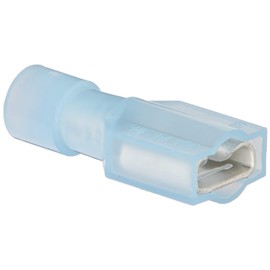 Gardner Bender 15-153F 16-14 AWG, 1/4" Tab Fully Insulated, Female Disconnect, Blue