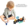 Electric Magnetic Animal Toy Train Set Preschool Educational Learning Toy
