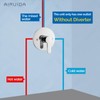 Airuida Round Single-Function Shower Handle Trim Kit Wall Mount Brass