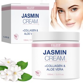 Jasmine Ointment Plus, 100 ml Jasmine Ointment Eyes, Eye Active Jasmine Ointment, Jasmine Ointment Against Dark Circles, Eye Cream with Collagen and Aloe Vera, Against Wrinkles, Eye Cream for Women and Men
