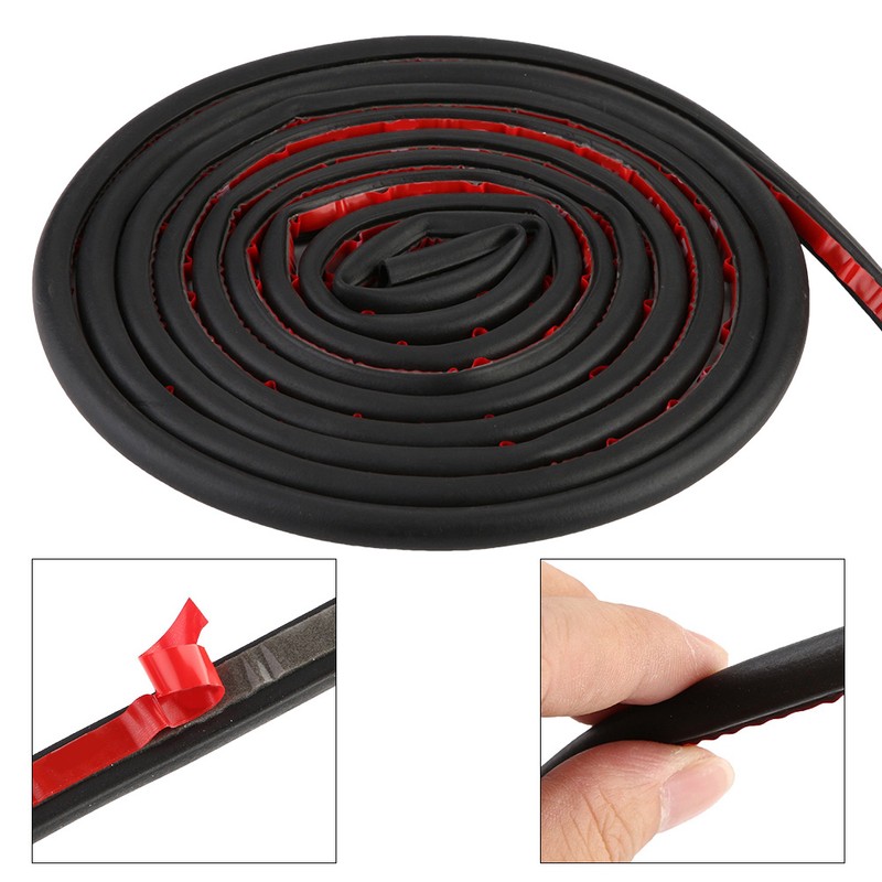10m D Type Rubber Seal Strips for Window Door Trunk