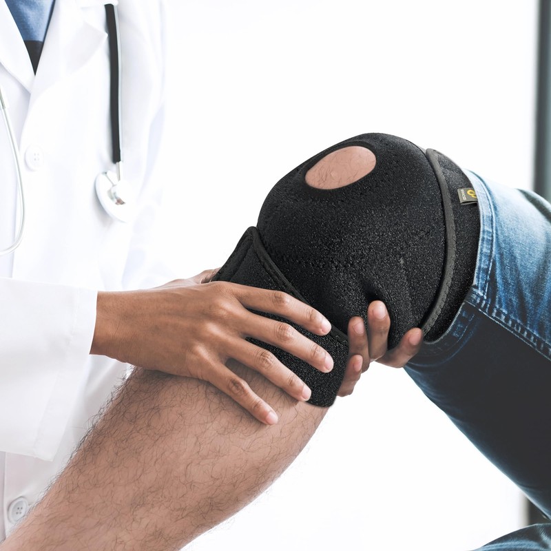 Bracoo Knee Support Brace for Men Women, Adjustable Compression Sleeve