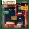 BIGBATBOX Wooden Large Bat House for Outdoors - 2 Chamber,
