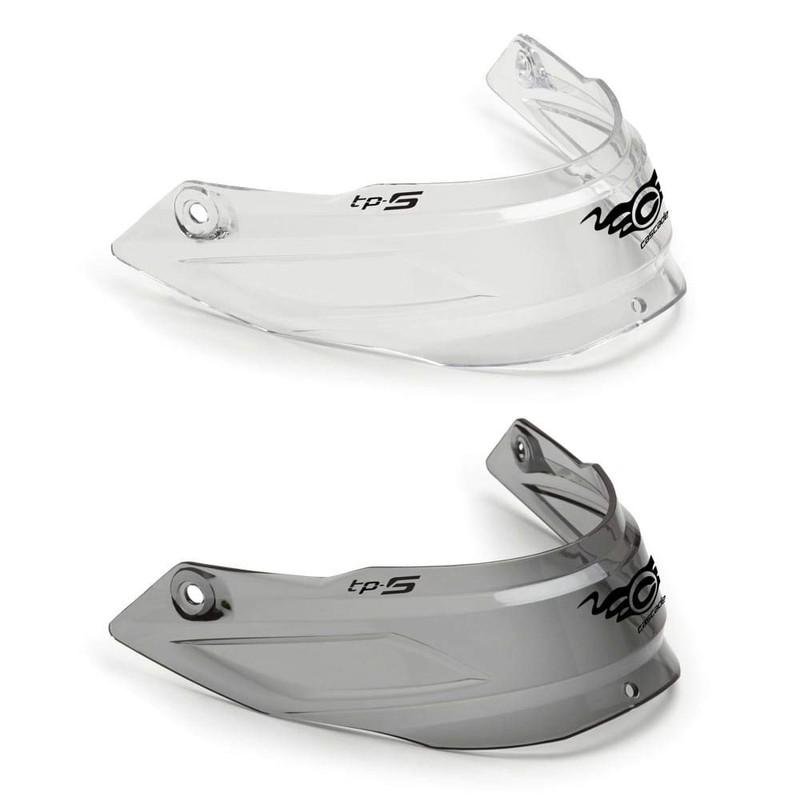 Cascade TP-S Goalie Throat Piece (Clear)