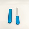 Blue Premium Glass Nail File, Crystal Diamond Salon Best Beauty